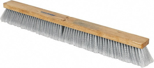 Pro-Source SWP30 Push Broom 30" Wide, Polypropylene Bristle