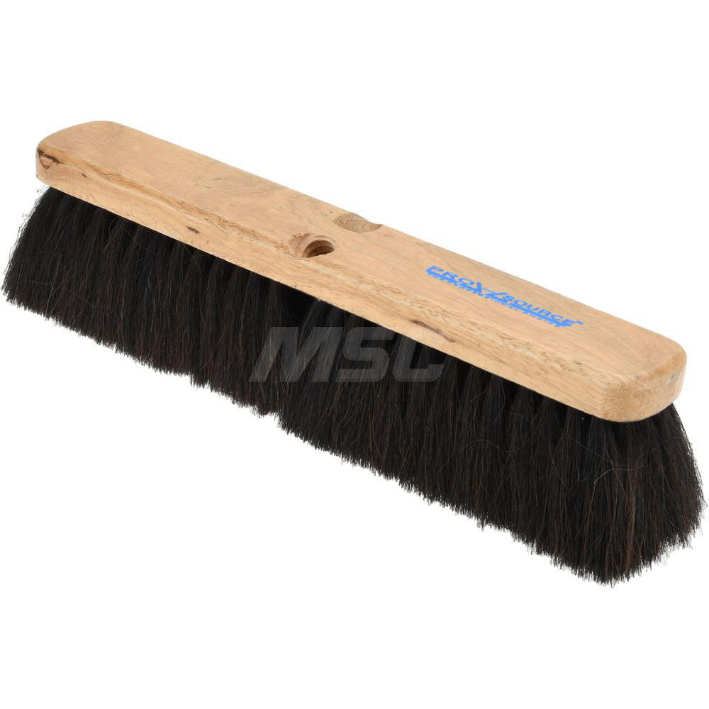 Pro-Source SWP16-HOR Push Broom 16" Wide, Horsehair Bristle