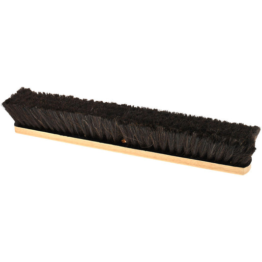 Pro-Source SWP24-HOR Push Broom 24" Wide, Horsehair Bristle