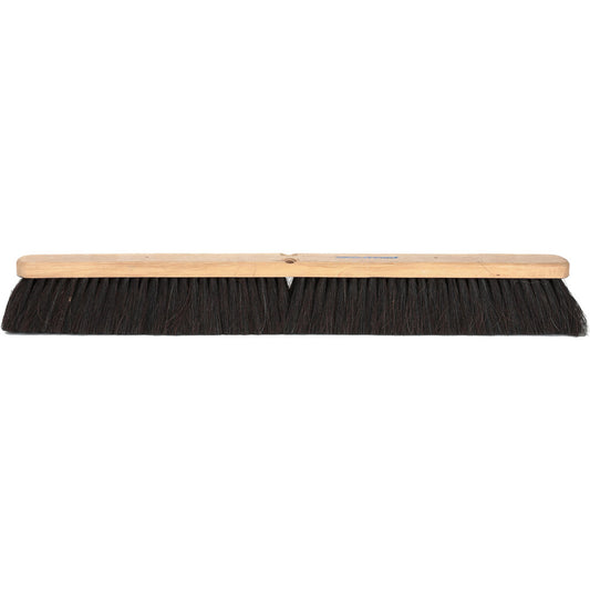 Pro-Source GP30-TAM-W Push Broom 30" Wide, Dyed Coco Center with Horsehair & PVC Mix Border