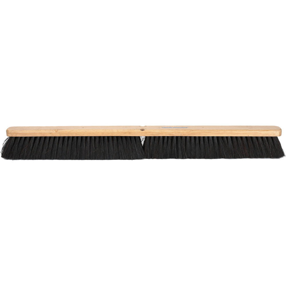 Pro-Source GP36-TAM-W Push Broom 36" Wide, Dyed Coco Center with Horsehair & PVC Mix Border