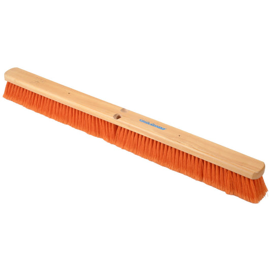 Pro-Source SWP36-ORG Push Broom 36" Wide, Polypropylene Bristle