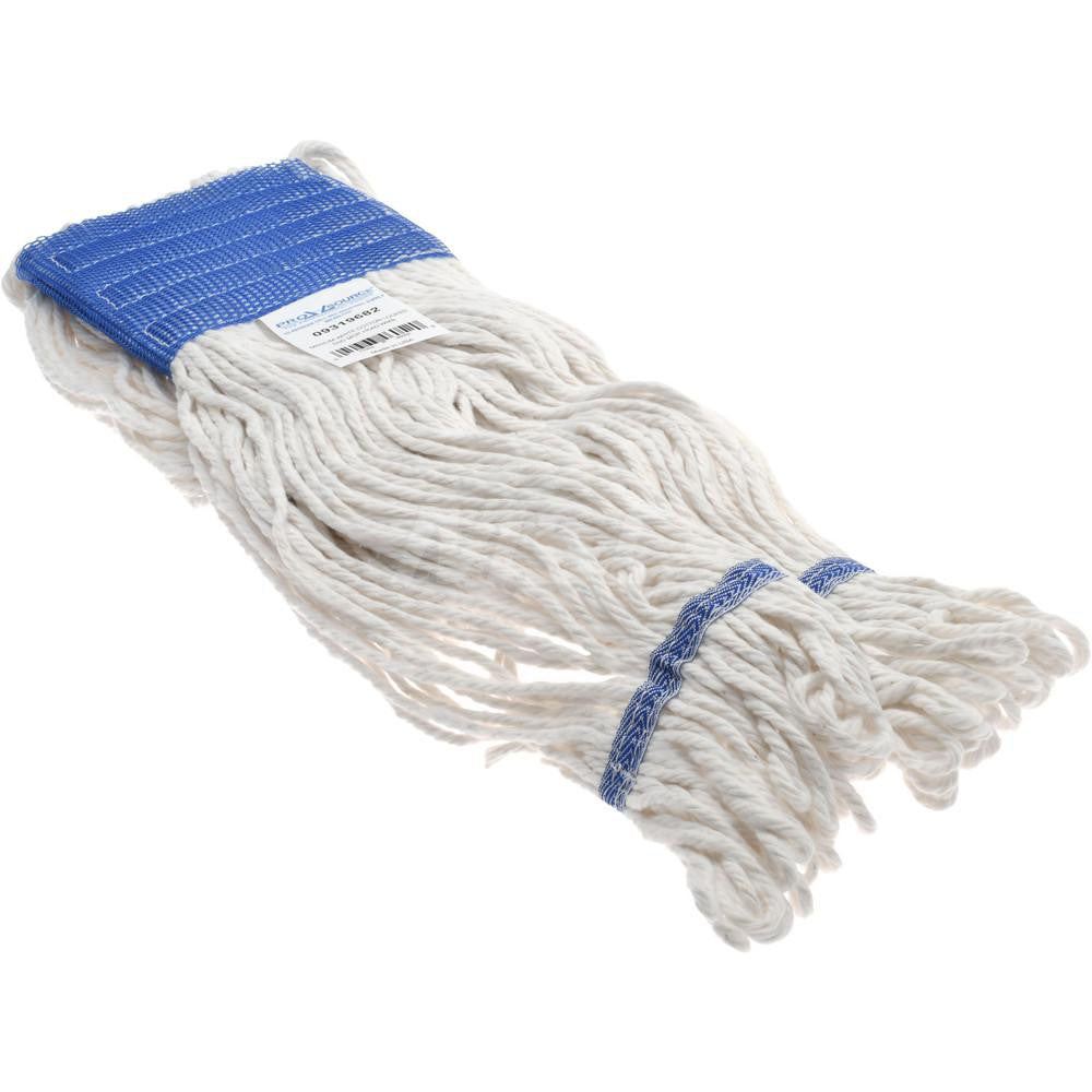 Pro-Source 09319682 Wet Mop Loop Clamp Jaw, Medium, White Mop, Cotton