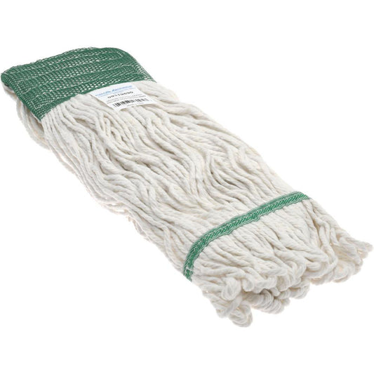 Pro-Source 09319690 Wet Mop Loop Clamp Jaw, Medium, White Mop, Cotton
