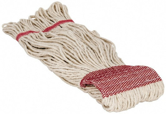 Pro-Source 09319708 Wet Mop Loop Clamp Jaw, Large, White Mop, Cotton