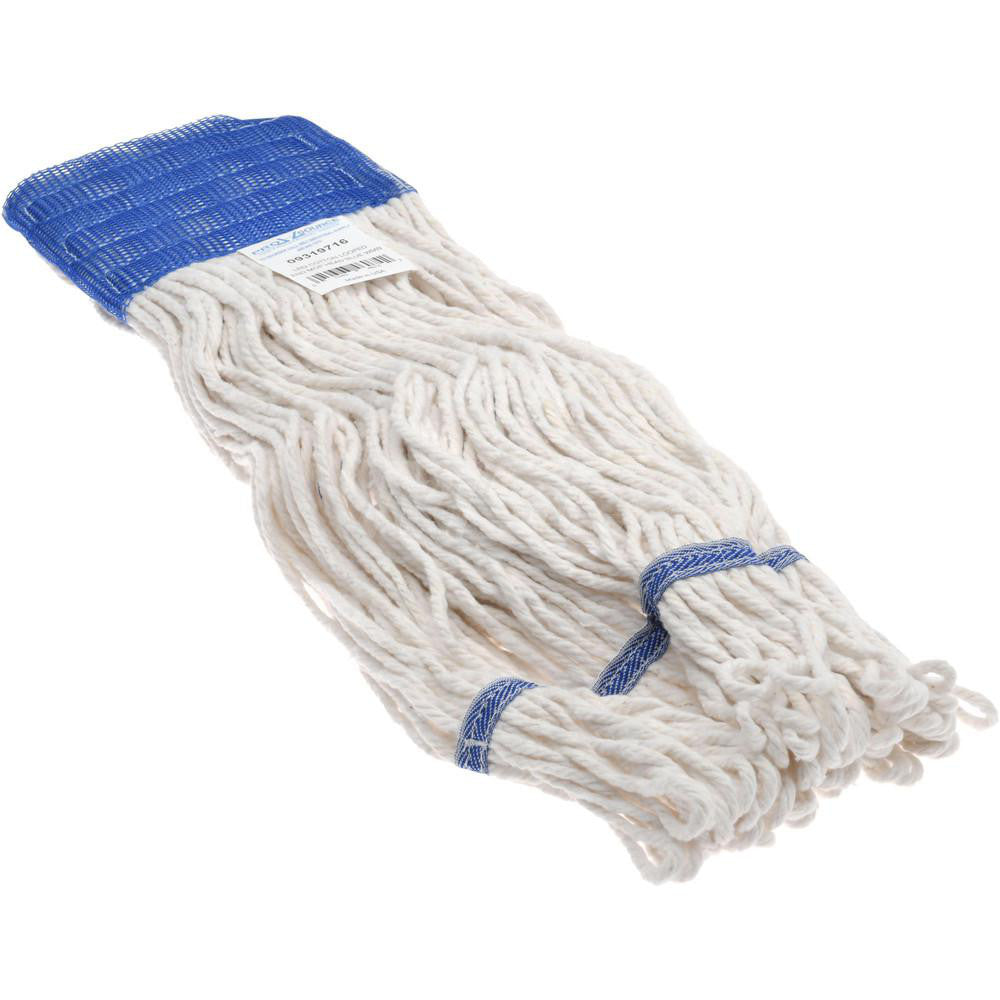 Pro-Source 09319716 Wet Mop Loop Clamp Jaw, Large, White Mop, Cotton