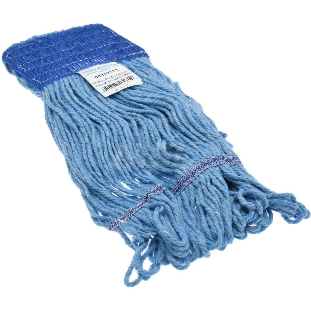 Pro-Source 09319773 Wet Mop Loop Clamp Jaw, Small, Blue Mop, Blended Fiber