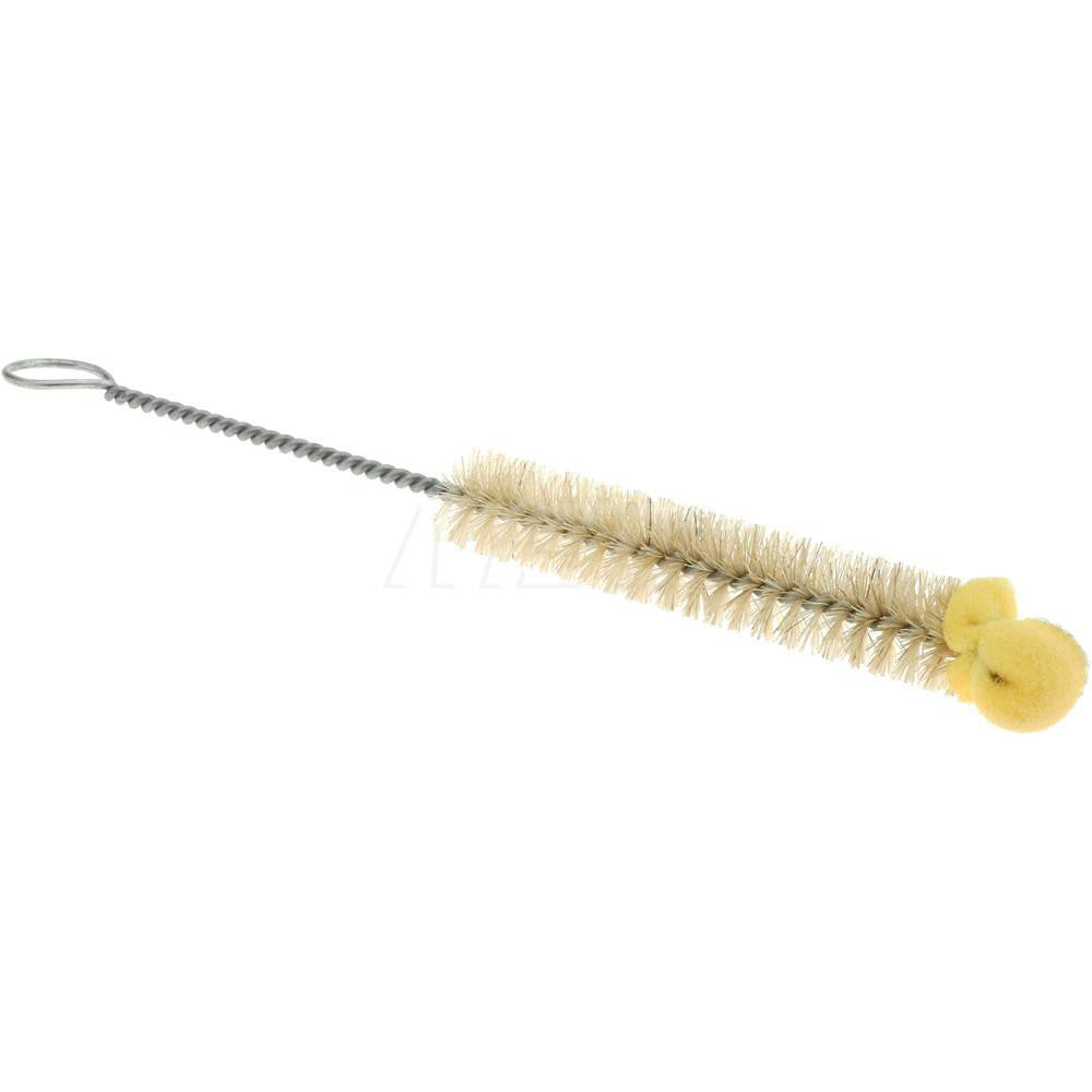 Pro-Source 72045W 1/2" Diam Sponge End, Tampico Tube Brush