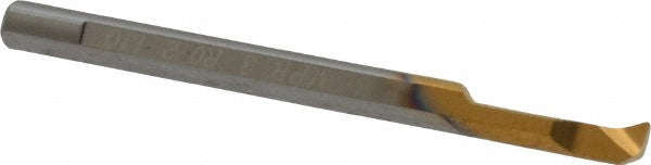 Carmex MPR3R0.2L10 Profile Boring Bar 0.12" Min Bore, 0.39" Max Depth, Right Hand Cut, Solid Carbide