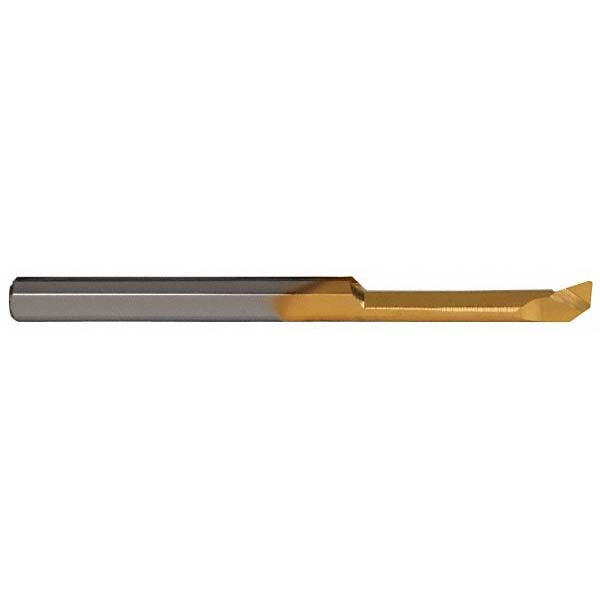 Carmex MPR3R0.2L15 Profile Boring Bar 0.12" Min Bore, 0.59" Max Depth, Right Hand Cut, Solid Carbide
