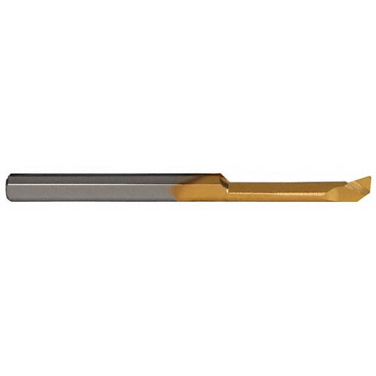 Carmex MPR3R0.2L15 Profile Boring Bar 0.12" Min Bore, 0.59" Max Depth, Right Hand Cut, Solid Carbide