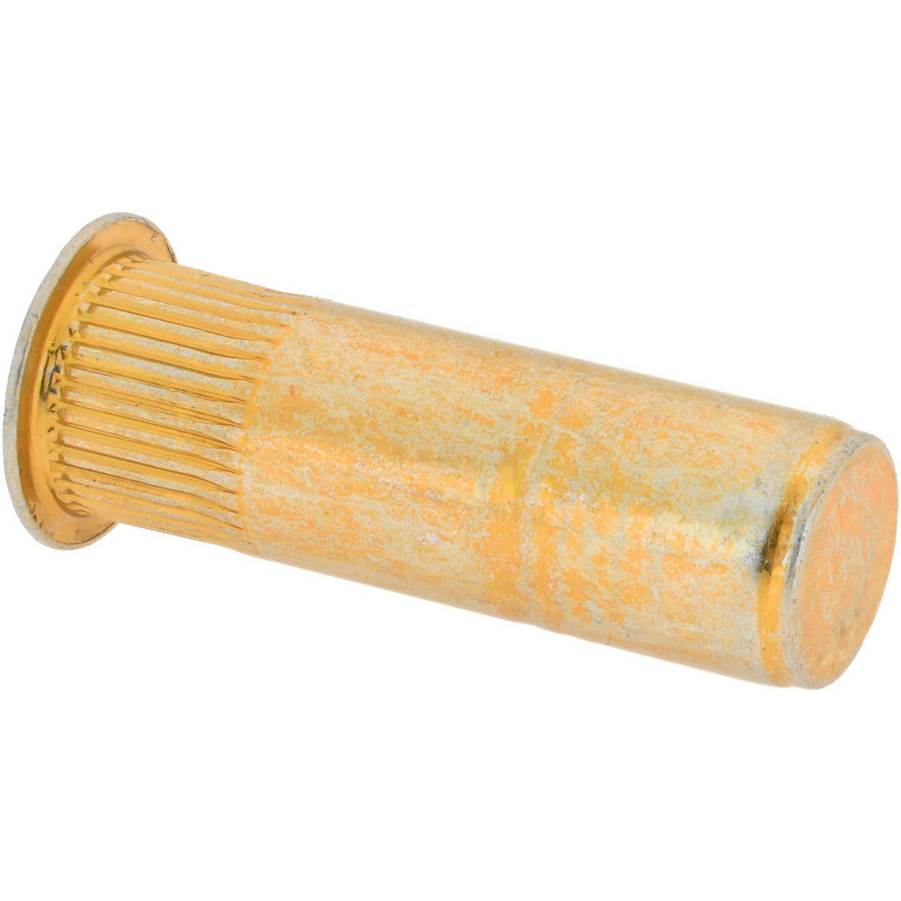 Advance Components Inc ALS4T-420-165B 1/4-20, 0.39 Insert Diam, 1.19" OAL, Knurled Body Closed End Threaded Insert
