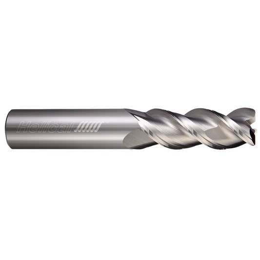 Helical Solutions 88789 Corner Radius End Mill 3/4" Dia, 2-3/4" LOC, 0.1250" Radius, 3 Flute, Solid Carbide