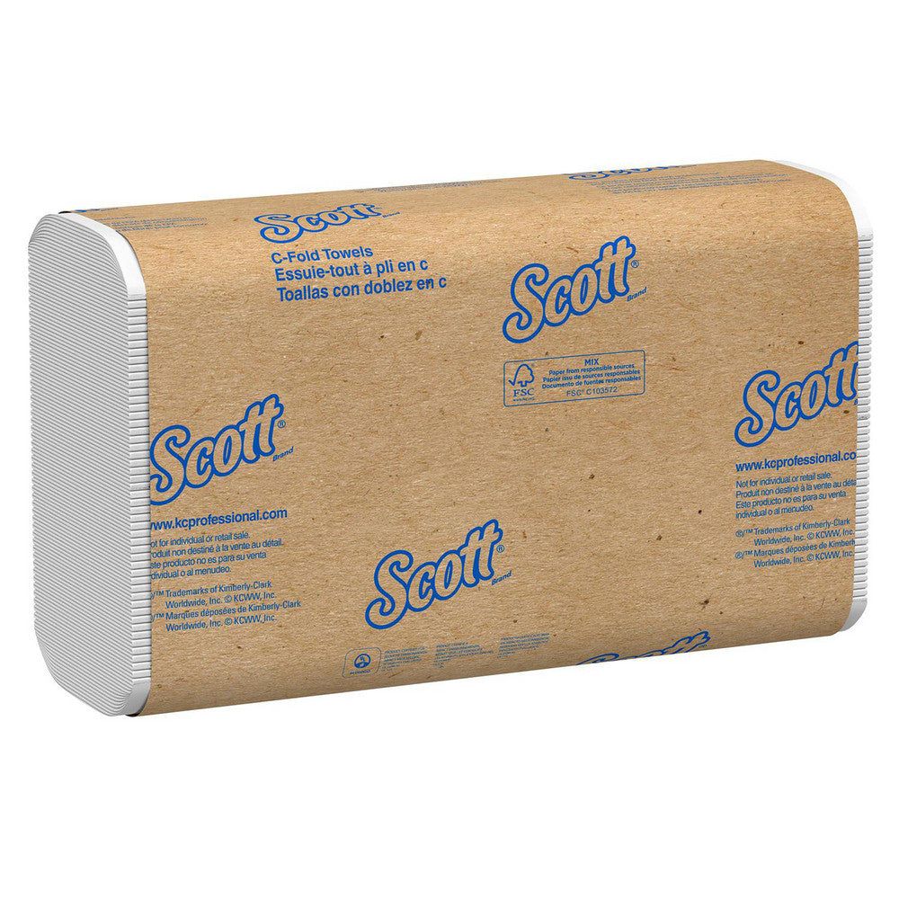 Scott 01510 Scott Essential C Fold Paper Towels with Fast-Drying Absorbency Pockets (01510)