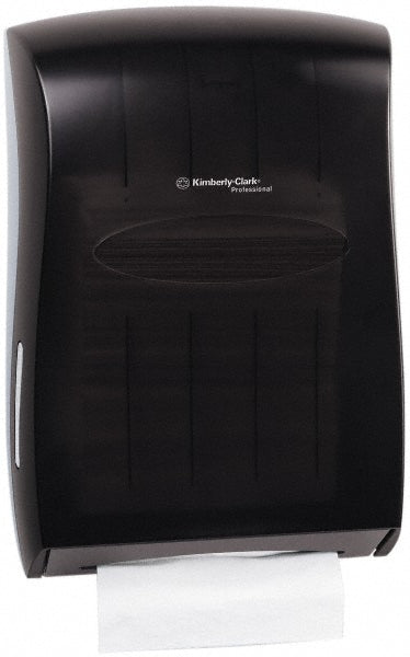 Kimberly-Clark Professional 09905 Universal Folded Towel Dispenser, Smoke (Black), 13.31" x 18.85" x 5.85"