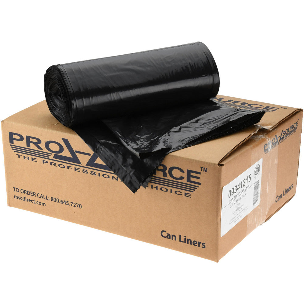 Pro-Source PSRTP3858XH Trash Bags 60 gal, 1.25 mil, 100 Pack
