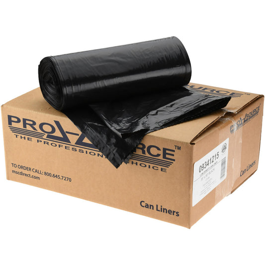 Pro-Source PSRTP3858XH Trash Bags 60 gal, 1.25 mil, 100 Pack