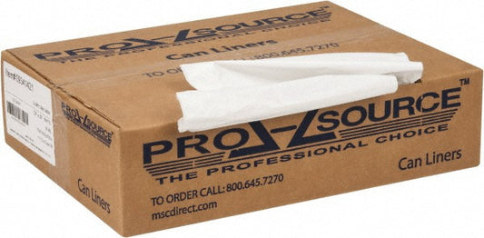 Pro-Source PSRST33398W Household Trash Bags 33 gal, 0.8 mil, 150 Pack
