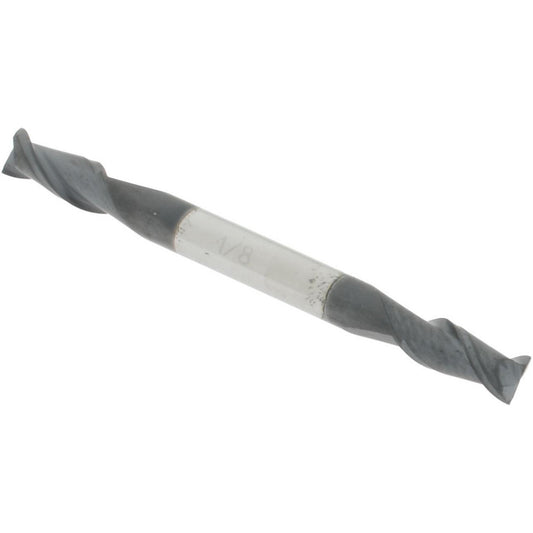 Accupro 09390352 Square End Mill 1/8'' Dia, 1/4'' LOC, 1/8'' Shank Dia, 1-1/2'' OAL, 2 Flutes, Solid Carbide