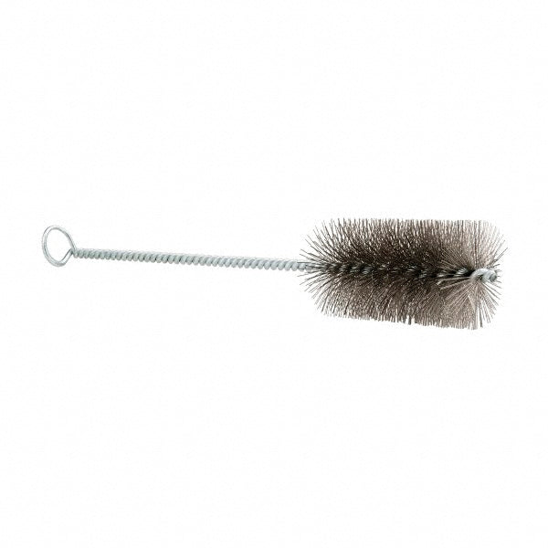 Schaefer Brush 14458 3" Long x 1-1/2" Diam Stainless Steel Steel Long Handle Wire Tube Brush