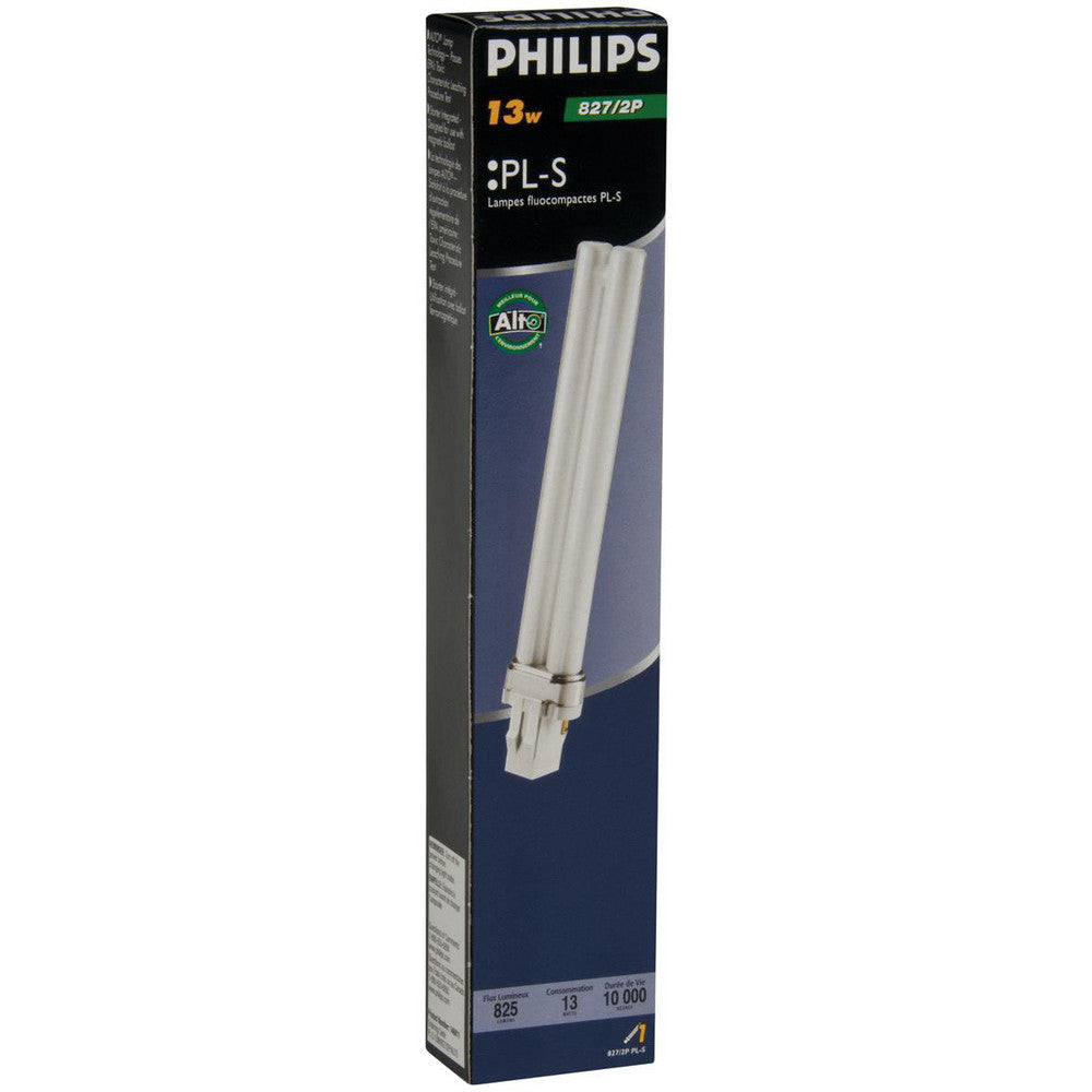 Philips 146811 Commercial & Industrial  Fluorescent Lamp 13 W, PLS, 2-Pin