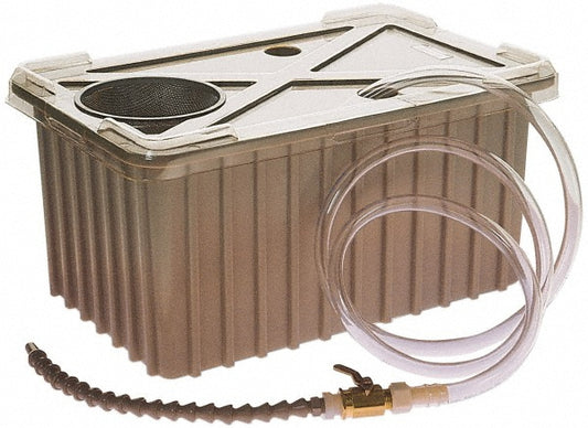 Little Giant Pumps 560040 5 Gallon Tank Capacity, 1/4" Nozzle Dia, 6' Coolant Line, Polyethylene Tank, Flexible Nozzle, Flood Coolant System
