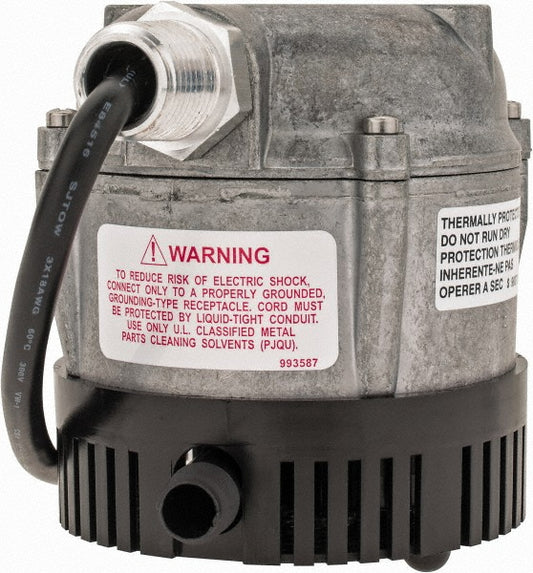 Little Giant Pumps 501020 Submersible Pump 1.1 Amp Rating, 115V, Electric Button