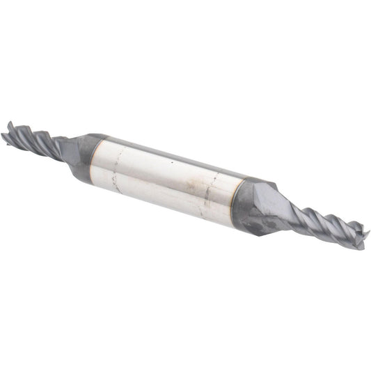 Accupro 09420571 Square End Mill 3/16" Dia, 1/2" LOC, 4 Flutes, Solid Carbide
