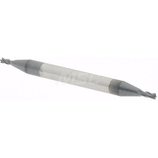 Accupro 09420688 Square End Mill 3/64'' Dia, 3/32'' LOC, 1/8'' Shank Dia, 1-1/2'' OAL, 4 Flutes, Solid Carbide