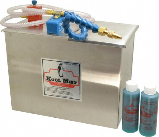 Kool Mist 350NF12 Tank Mist Coolant System 3.00 gal, Stainless Steel Tank, 1 Outlet