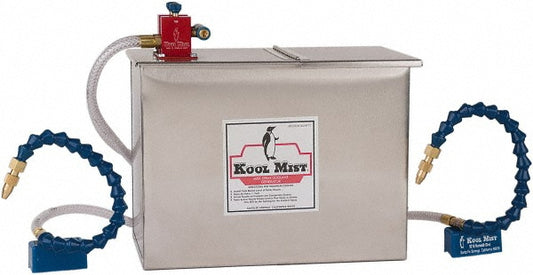 Kool Mist 352NF18 Tank Mist Coolant System 3.00 gal, Stainless Steel Tank, 2 Outlet