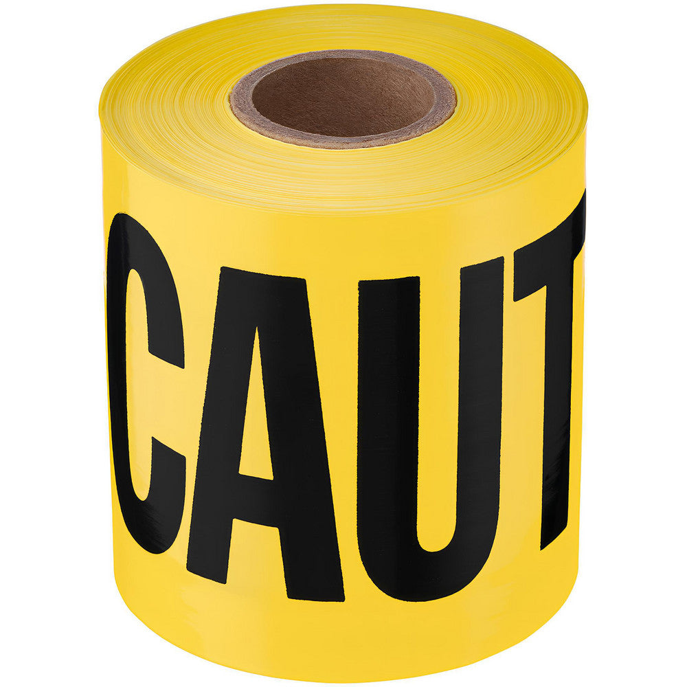 Empire Level 77-0201 Barricade & Flagging Tape Tape Type Danger Header  Legend Caution  Material Plastic  Thickness (mil) 2  Overall Length 200.00  Roll Length (Feet) 200