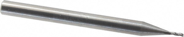 Value Collection 33002 Square End Mill 1/32" Dia, 3/32" LOC, 3 Flute, Solid Carbide