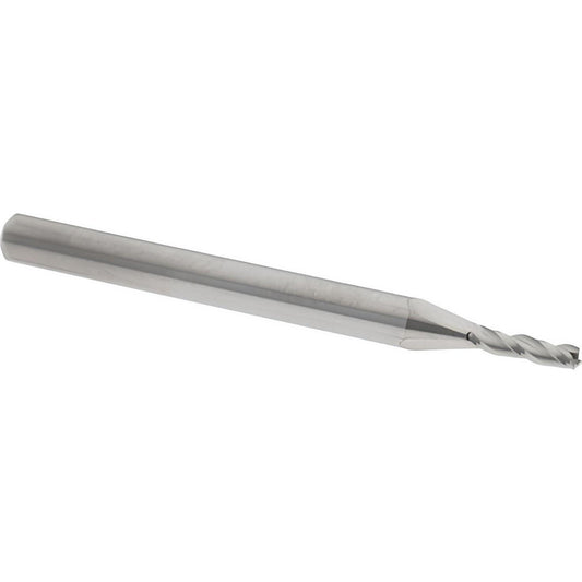 Value Collection 33004 Square End Mill 1/16" Dia, 1/4" LOC, 3 Flute, Solid Carbide