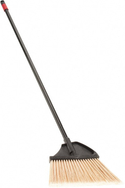 O-Cedar 91351 11" Wide, Yellow Polypropylene Bristles, Metal Handle, Angled Broom
