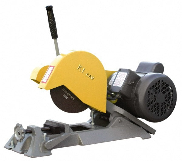 Kalamazoo K7B Straight Chop & Cut-Off Saw 7" Blade Dia, 1/2" Arbor Hole, 1 hp, 4,800 RPM