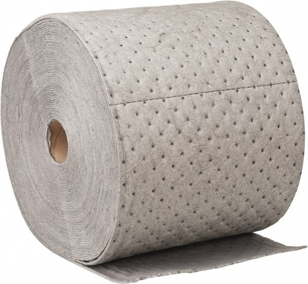 Brady SPC Sorbents HT15 Sorbent Pad Universal Use, 15" Wide, 150' Long, 23 gal, Gray