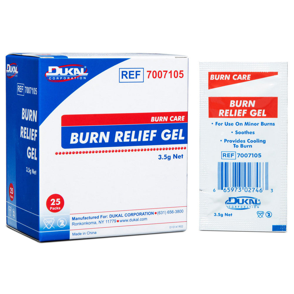 Medique 3066 Burn Relief Gel 1/8 oz, Packet