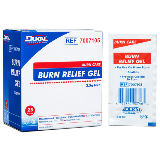 Medique 3066 Burn Relief Gel 1/8 oz, Packet
