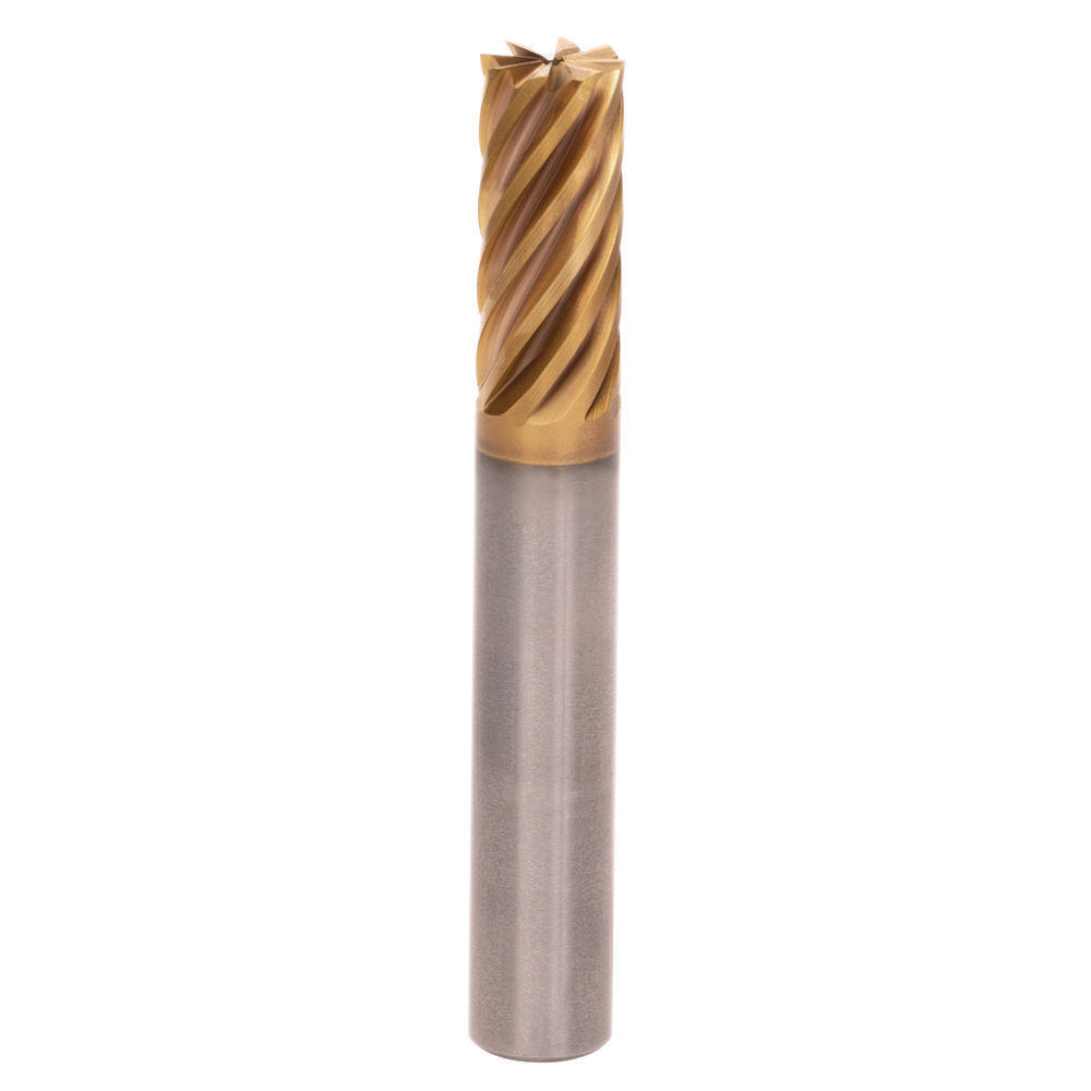 Kennametal 7102422 Roughing & Finishing End Mills Mill Diameter (Fractional Inch) 3/8  Flute Type Helical  Number Of Flutes 8  End Mill Material Solid Carbide  Length of Cut (Inch) 1/2  Coating/Finish AlCrN