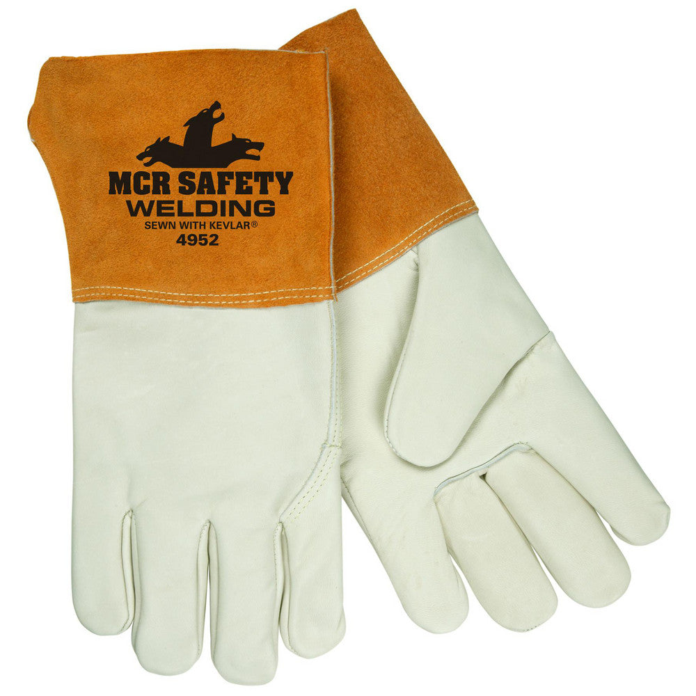 MCR Safety 4952M Welding Gloves Memphis® Leather, Pair, for MIG & TIG