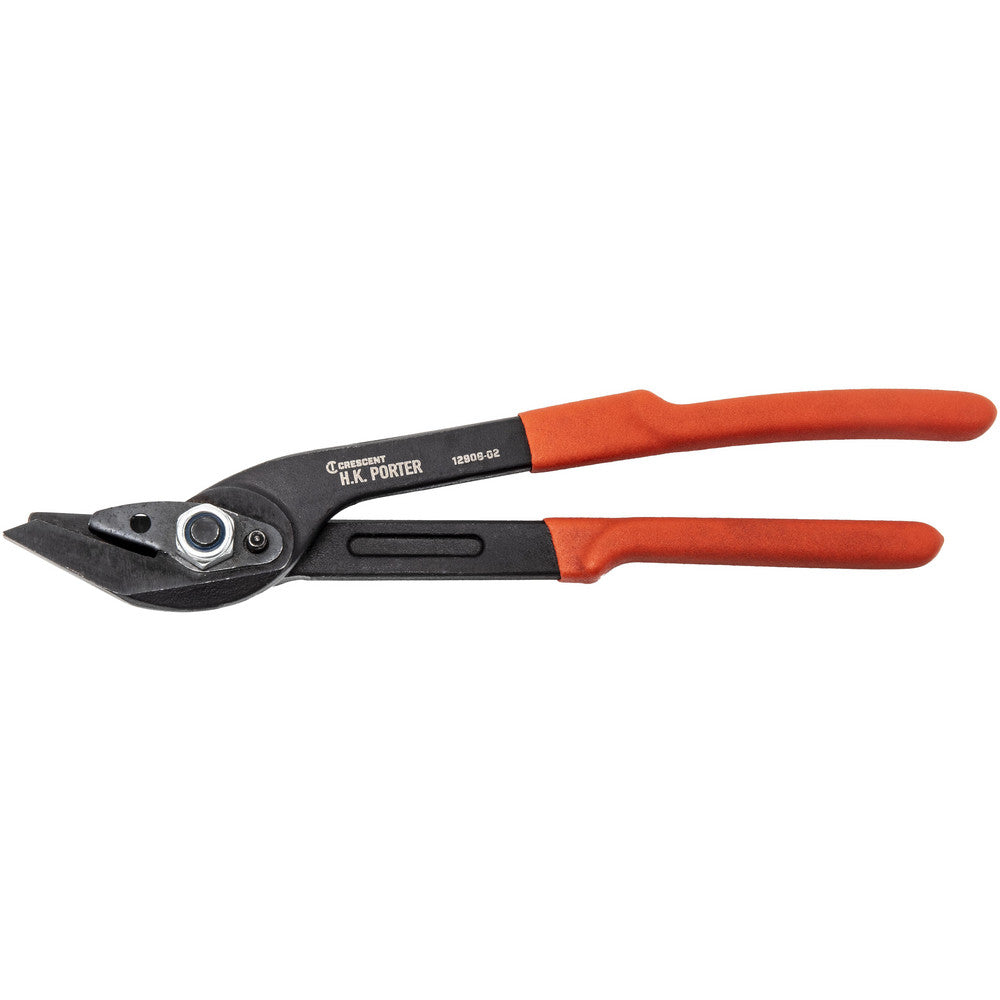 Crescent 1290G-02 Strapping Cutters Strap Material Steel  Maximum Strap Width (Inch) 1-1/4  Maximum Strap Thickness (Inch) 0.0500  Cutter Material Steel  Handle Material Steel  Operation Type One Hand Two Hand