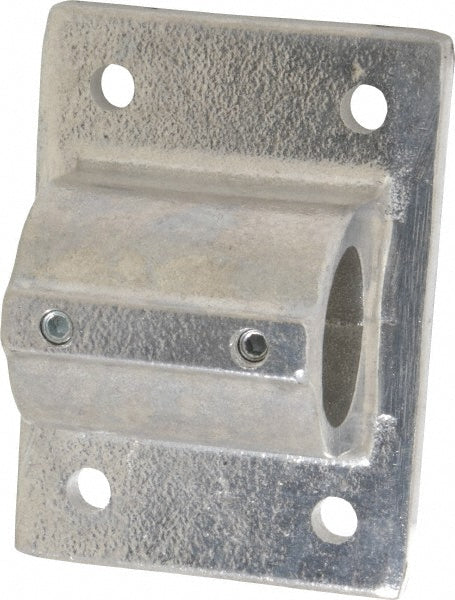 Hollaender 52-7 1-1/4" Pipe, Wall Mount Flange, Aluminum Alloy Flange Pipe Rail Fitting