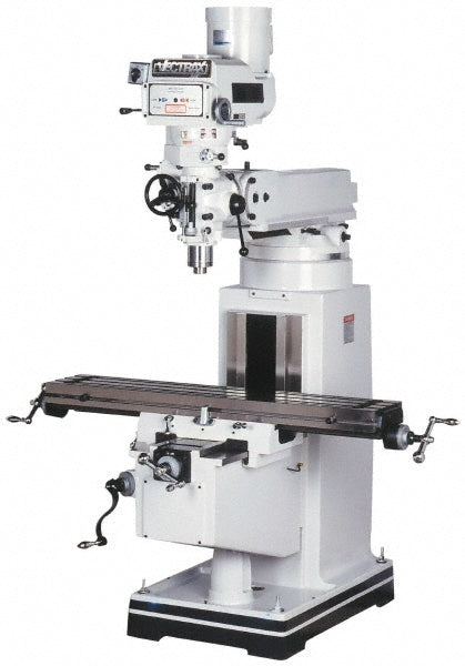 Vectrax GS16V-DUP1 9" x 49" Knee Milling Machine 3 hp, Variable Speed Pulley, 3 Phase