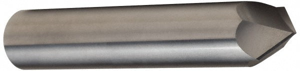 Accupro 2500001 Chamfer Mill 1/4" Dia, 4 Flutes, Solid Carbide