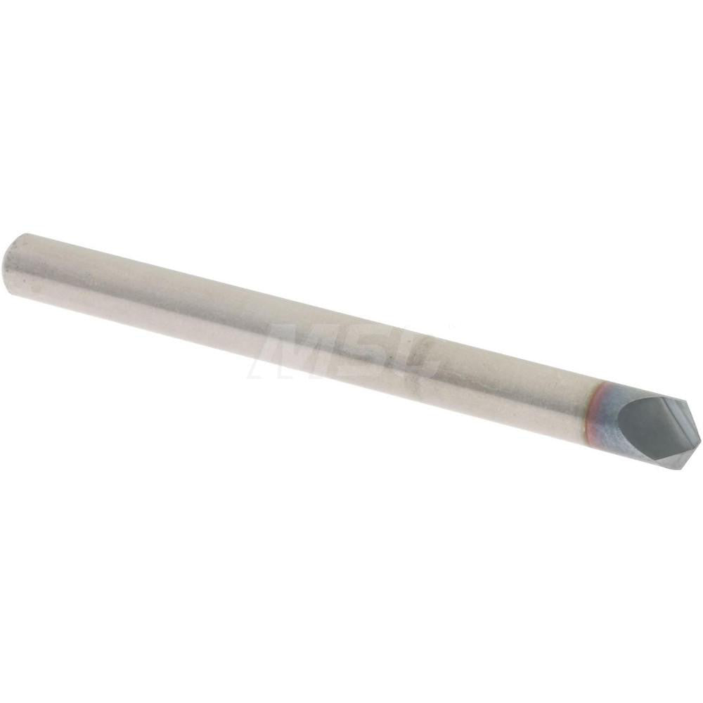 Accupro 2500164 Chamfer Mill 1/8" Dia, 2 Flutes, Solid Carbide