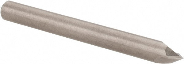 Accupro 2500002 Chamfer Mill 1/4" Dia, 2 Flutes, Solid Carbide
