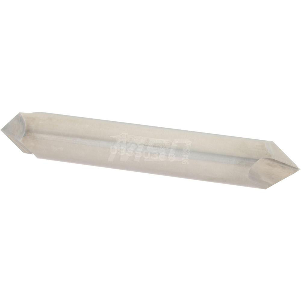 Accupro 2500047 Chamfer Mill 3/8" Dia, 2 Flutes, Solid Carbide