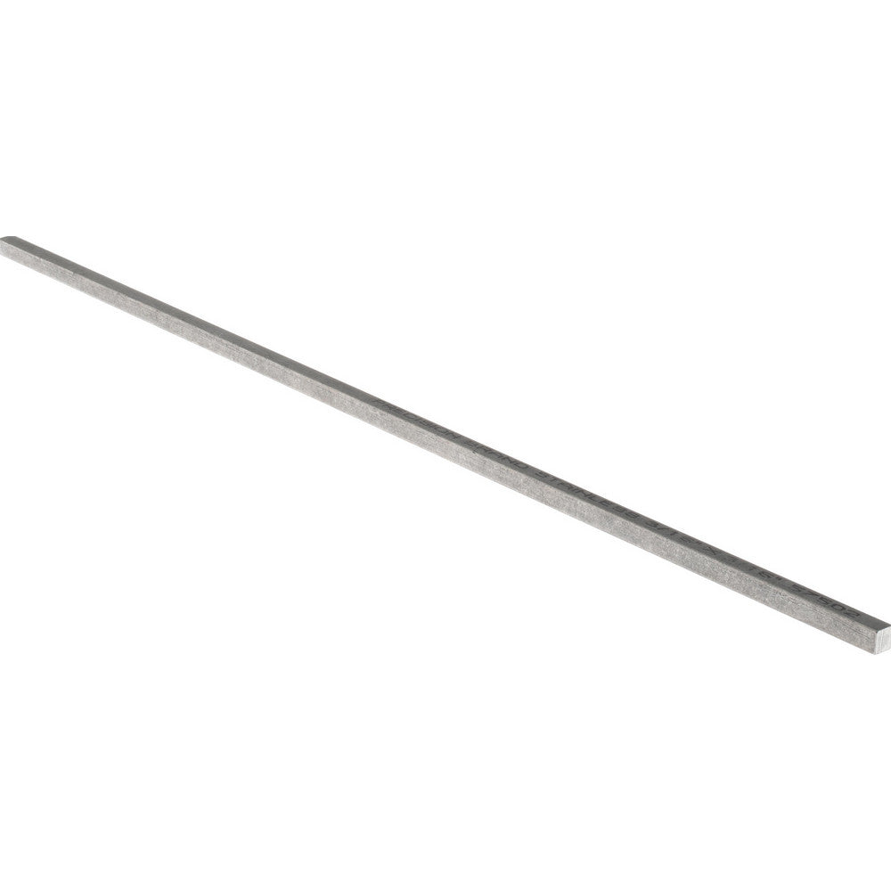 Precision Brand Products 57502 Key Stock 3/16" High, 3/16" Wide, 12" Long, Stainless Steel, Plain Finish