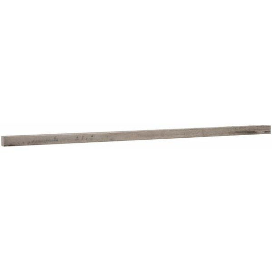 Precision Brand Products 57505 Key Stock 3/8" High, 3/8" Wide, 12" Long, Stainless Steel, Plain Finish